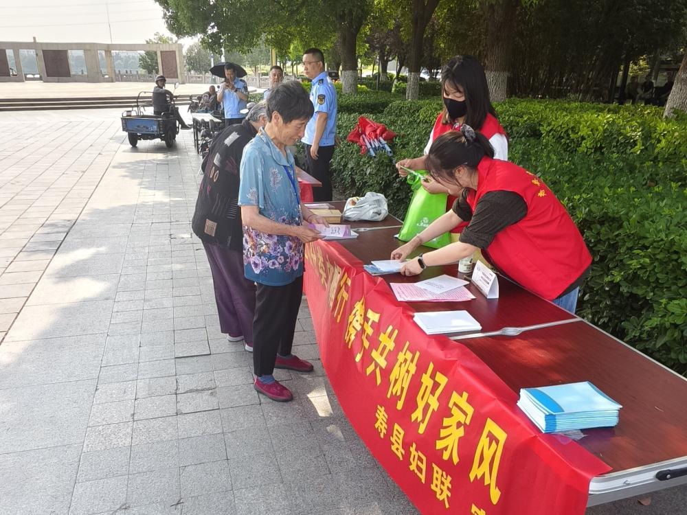 垃圾分类巾帼行，携手共树好家风——寿县妇联开展垃圾分类宣传活动