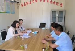 谢家集妇联前往杨公镇开展项目督导